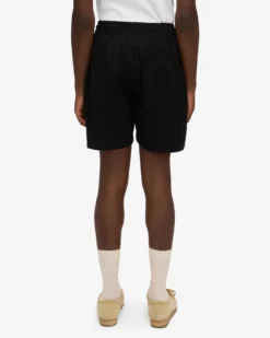 Organic Twill Shorts - Deep Black & Dusty Olive (2-Pack)