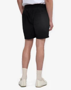 Organic Twill Shorts - Deep Black