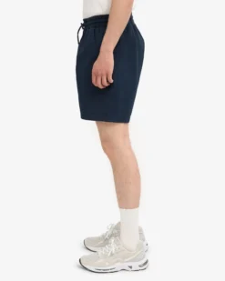 Organic Twill Shorts - Deep Black & Navy Blue (2-Pack)