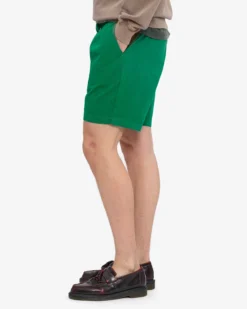 Organic Twill Shorts - Kelly Green