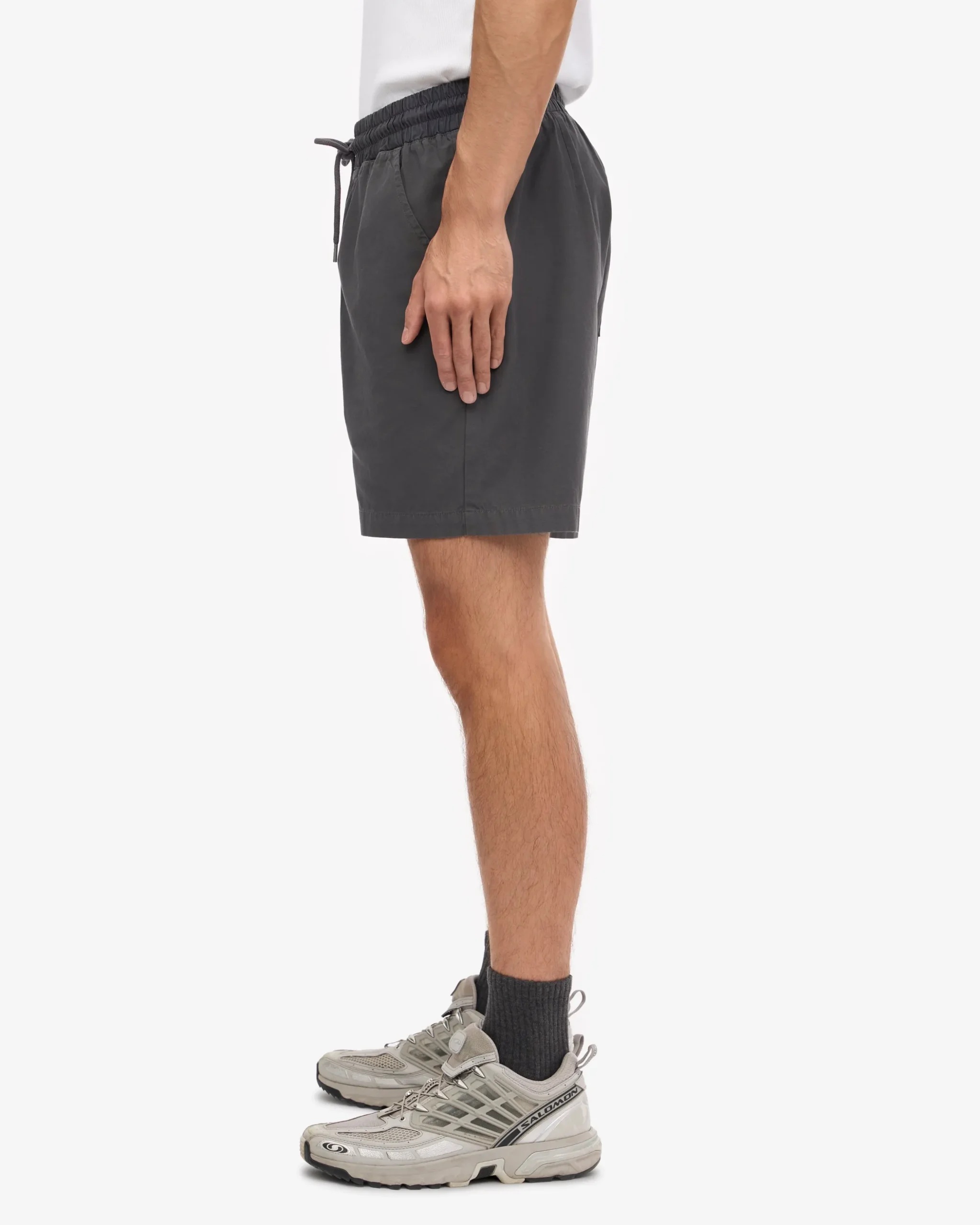 Organic Twill Shorts - Lava Grey & Dusty Olive (2-Pack)