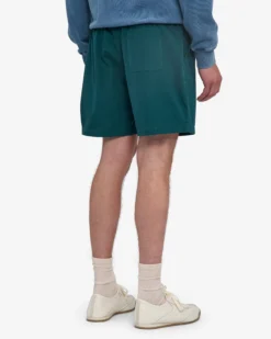 Organic Twill Shorts - Ocean Green