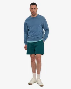 Organic Twill Shorts - Ocean Green