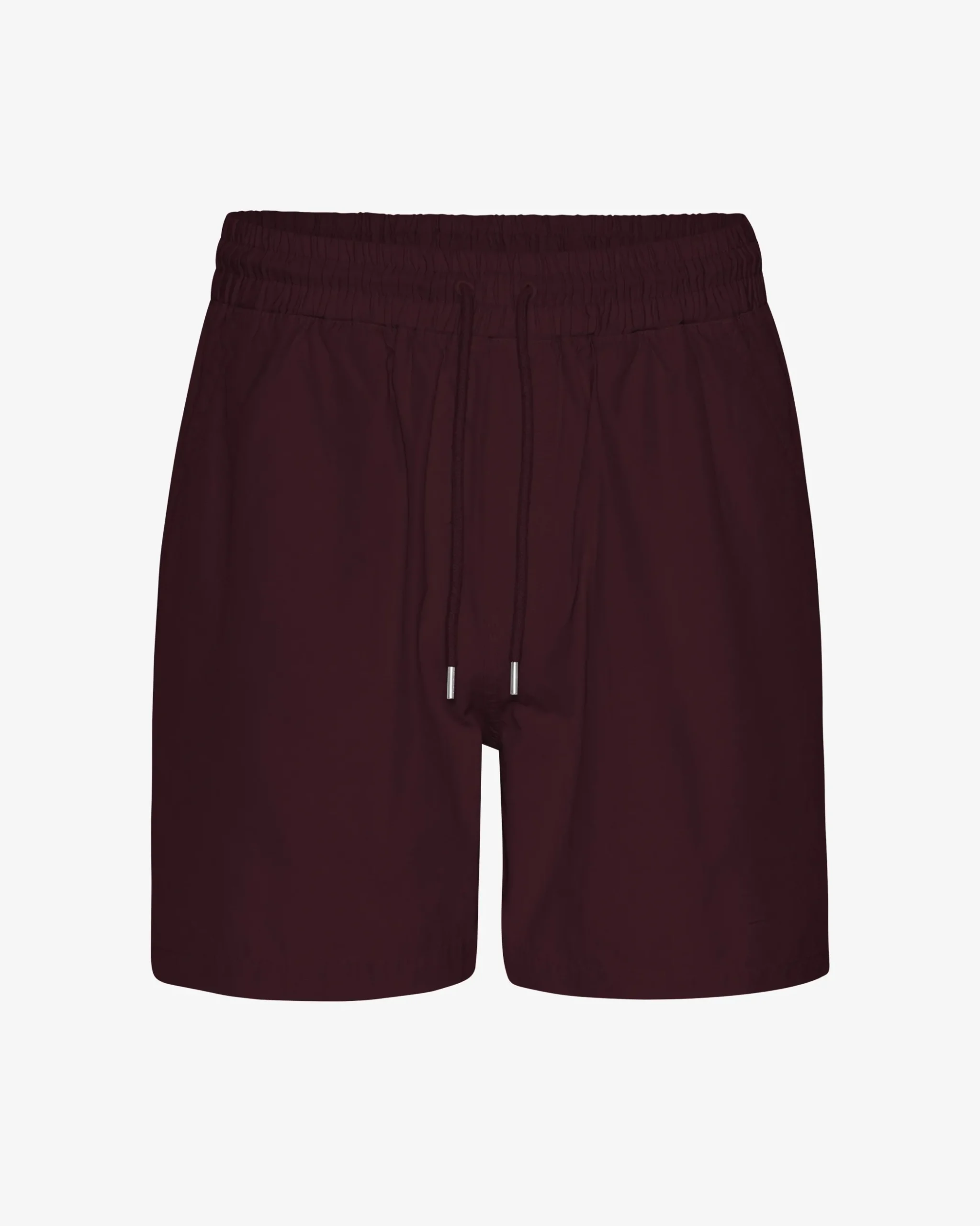 Organic Twill Shorts - Oxblood Red