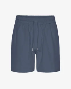 Organic Twill Shorts - Petrol Blue