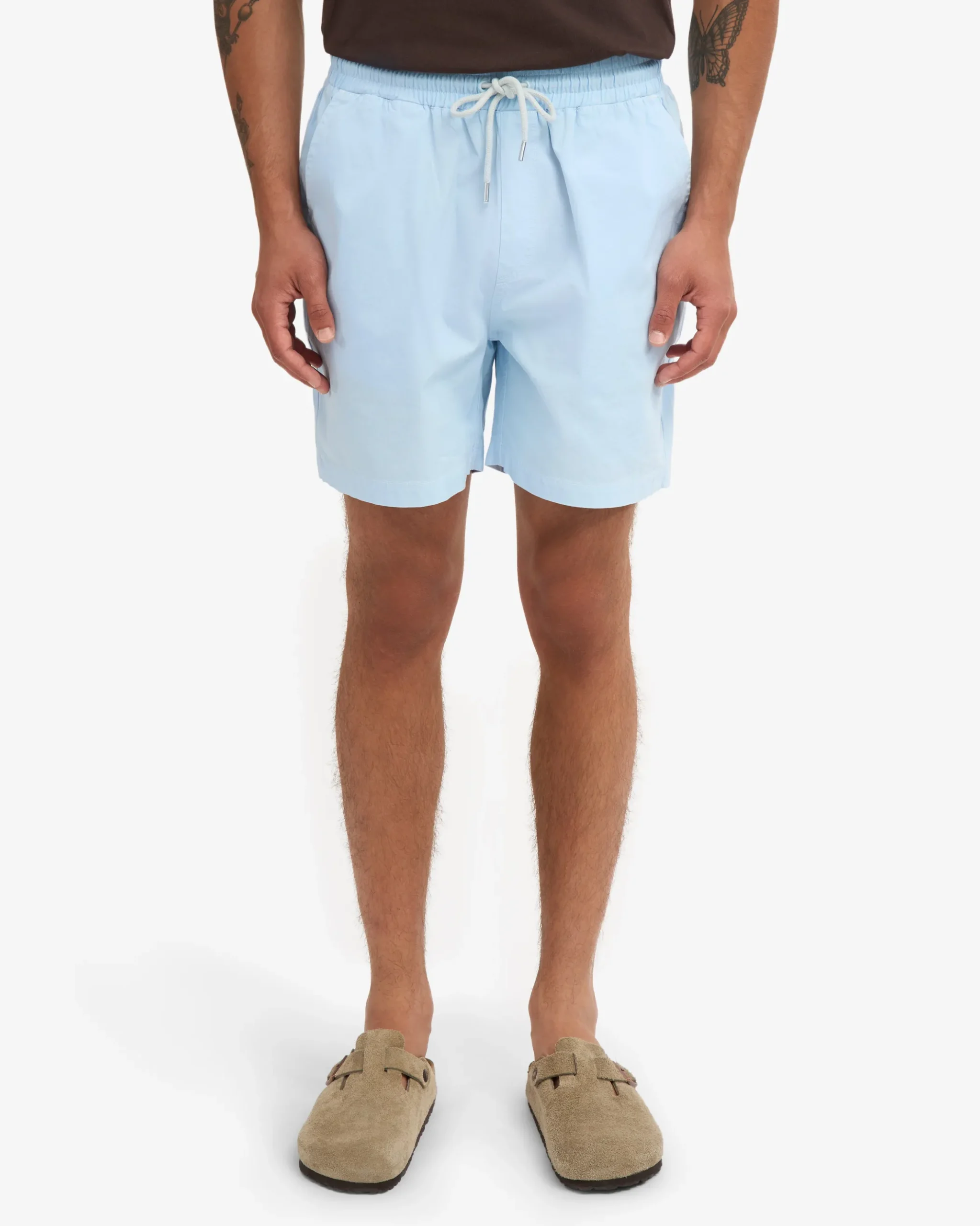 Organic Twill Shorts - Polar Blue