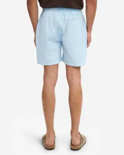 Organic Twill Shorts - Polar Blue