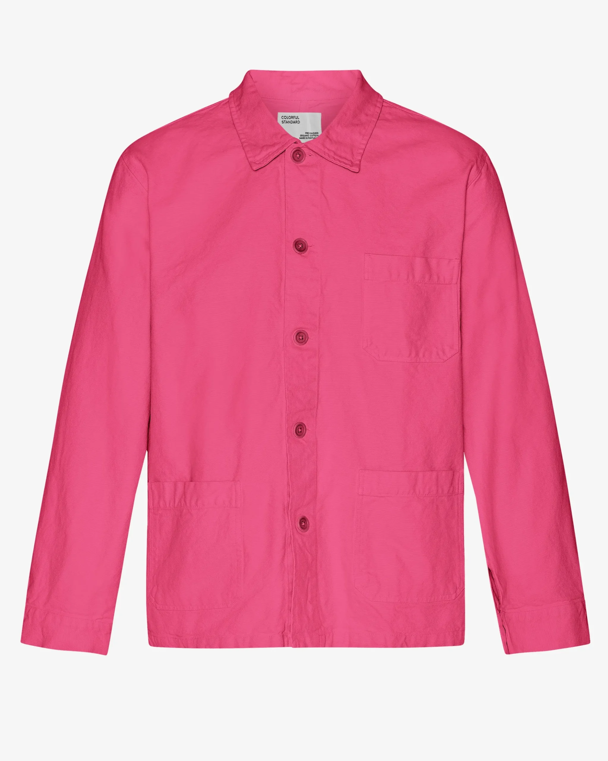 Organic Workwear Jacket - Bubblegum Pink