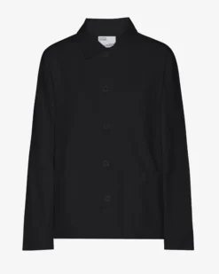 Organic Workwear Jacket - Deep Black