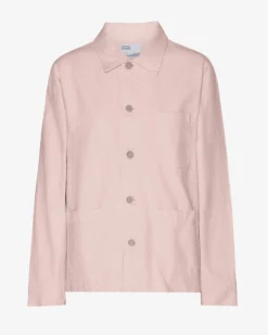 Organic Workwear Jacket - Faded Pink