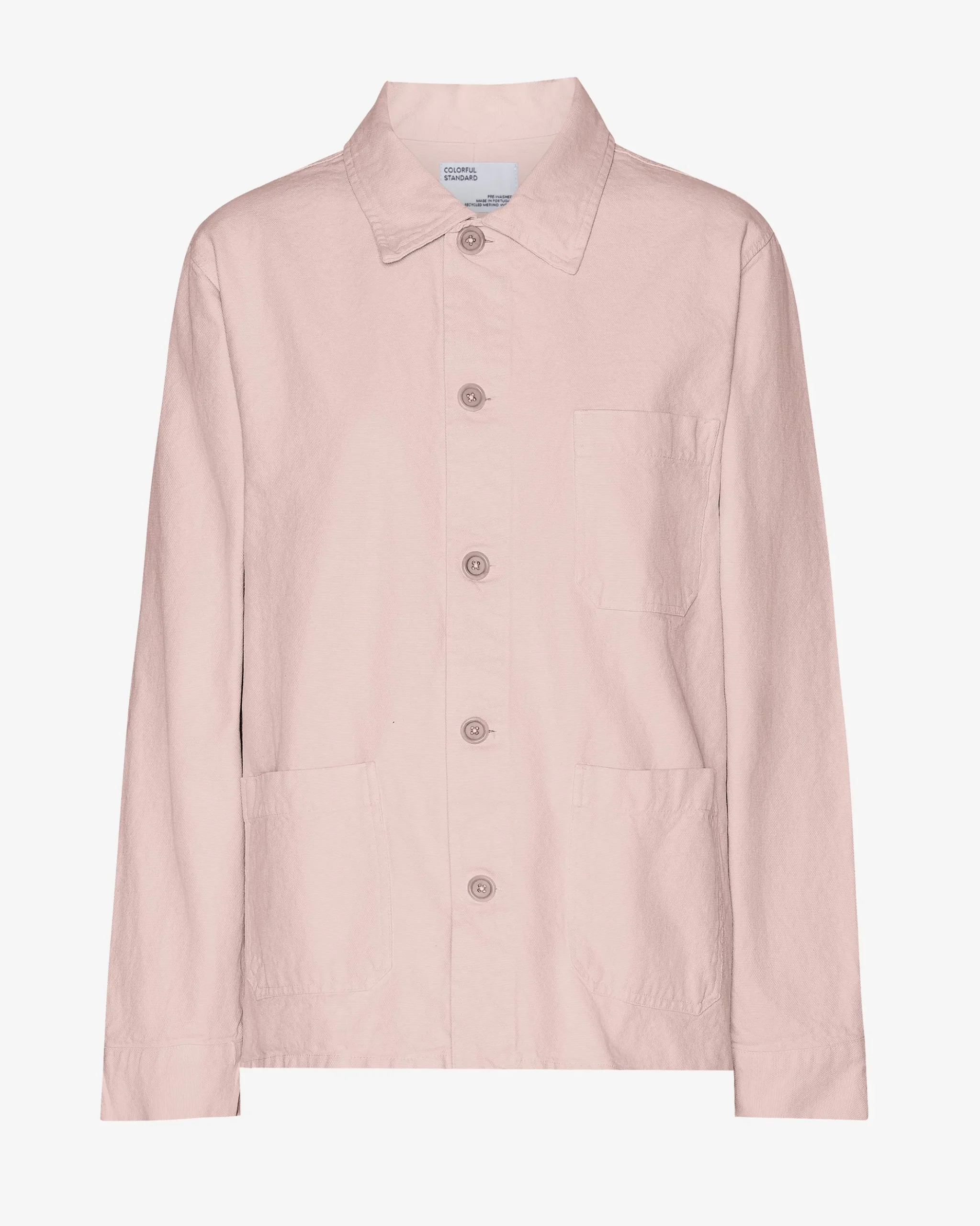 Organic Workwear Jacket - Faded Pink