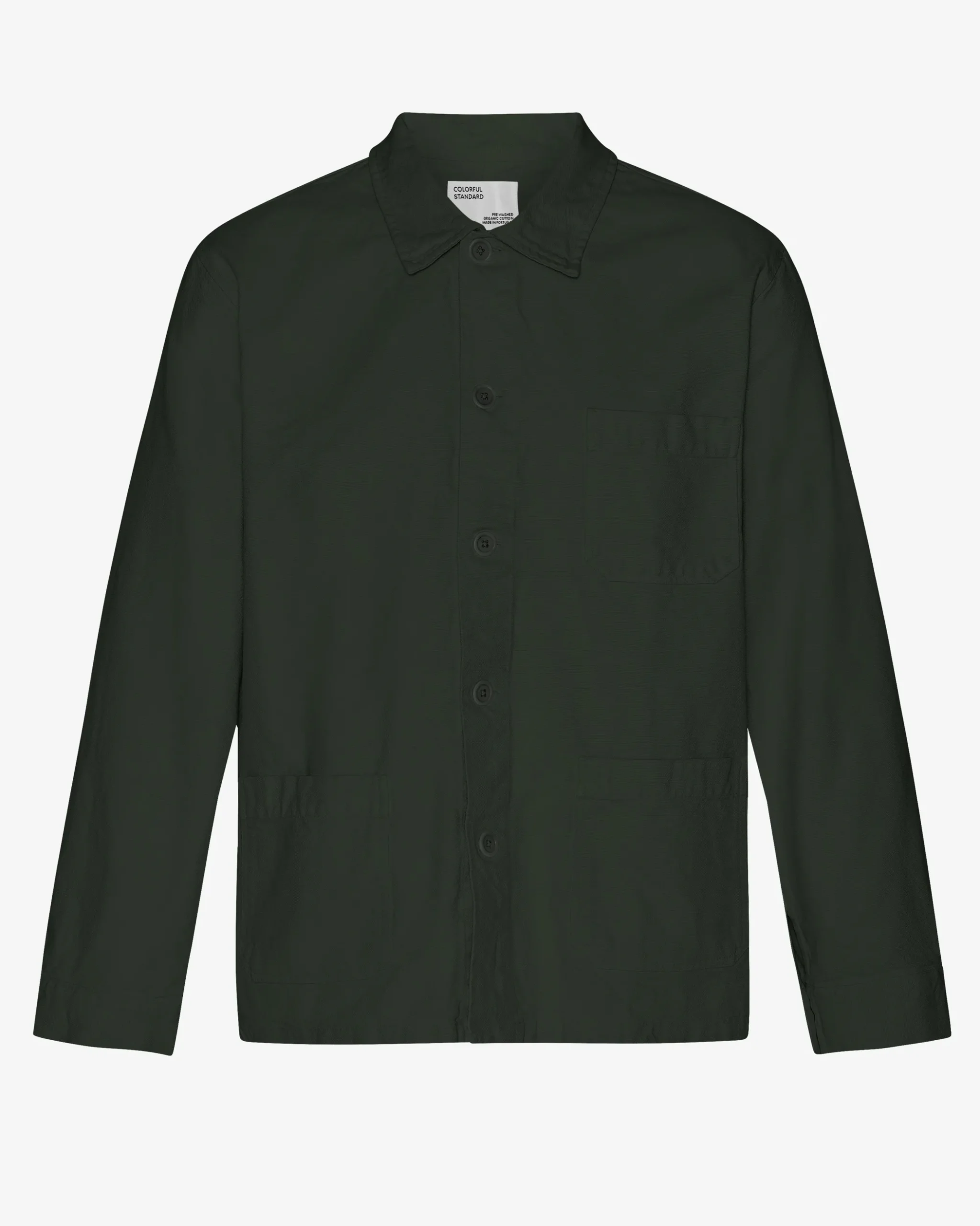 Organic Workwear Jacket - Hunter Green