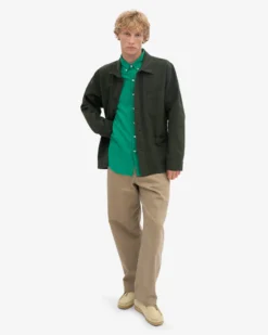 Organic Workwear Jacket - Hunter Green