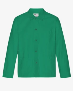 Organic Workwear Jacket - Kelly Green
