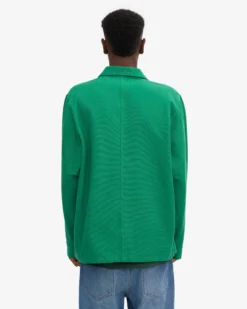 Organic Workwear Jacket - Kelly Green