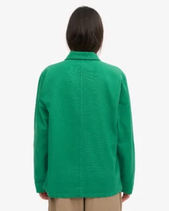 Organic Workwear Jacket - Kelly Green
