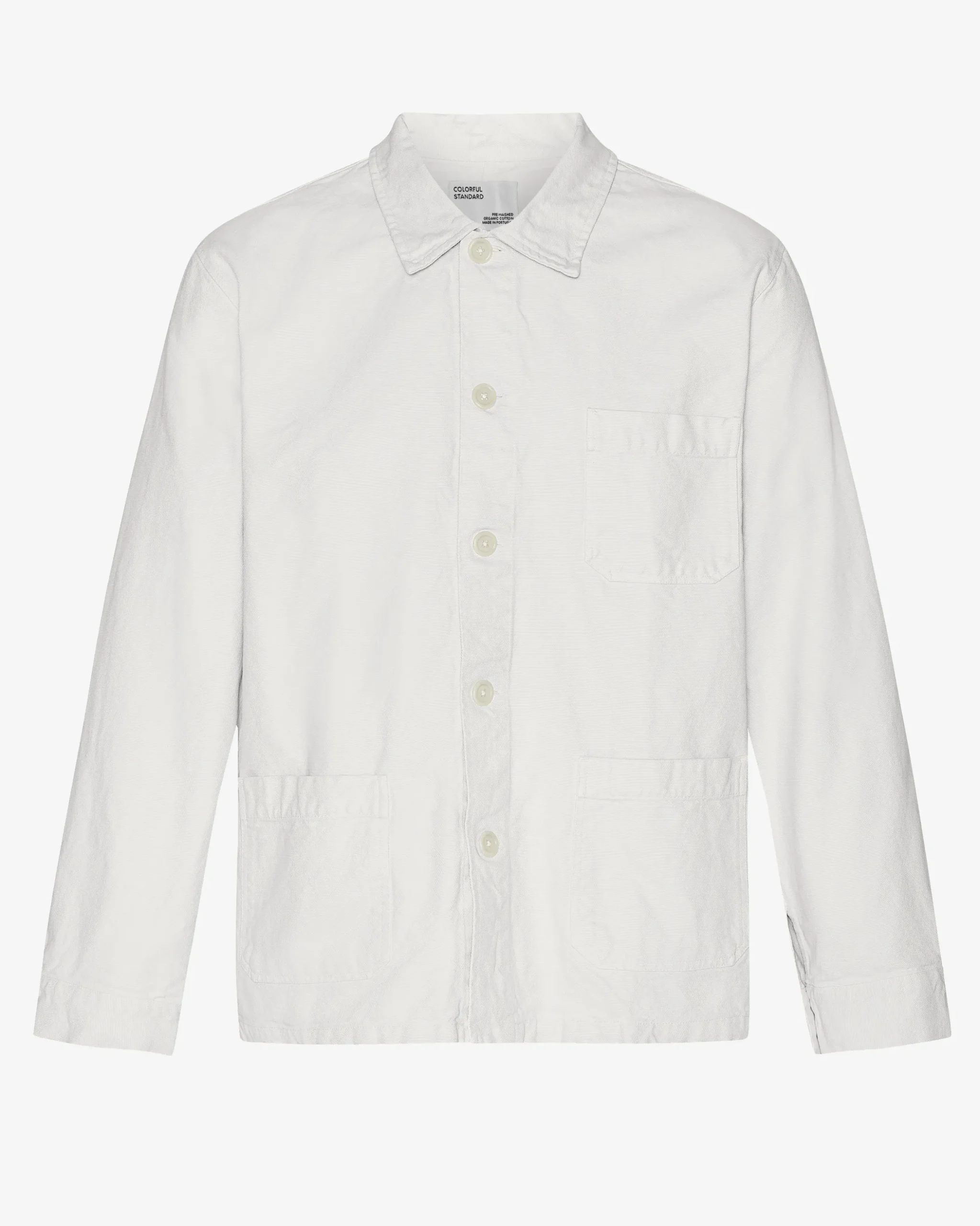 Organic Workwear Jacket - Optical White