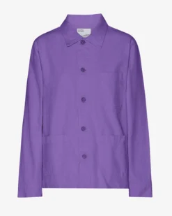 Organic Workwear Jacket - Ultra Violet