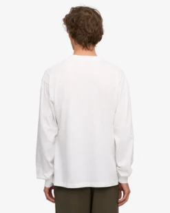 Oversized Organic LS T-Shirt - Optical White