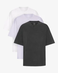 Oversized Organic Tee - Mixed 04 (3-Pack)