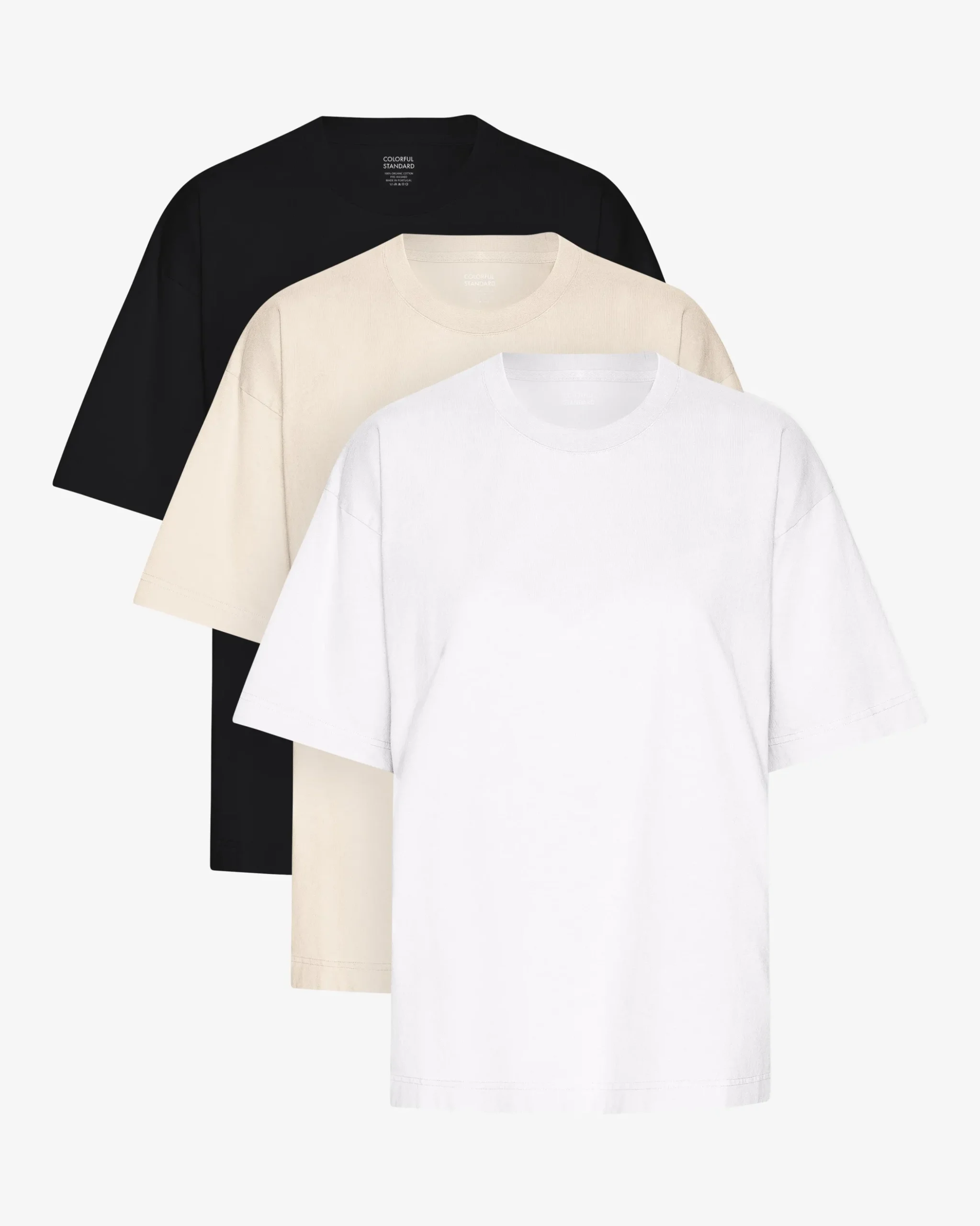 Oversized Organic Tee - Mixed 03 (3-Pack)