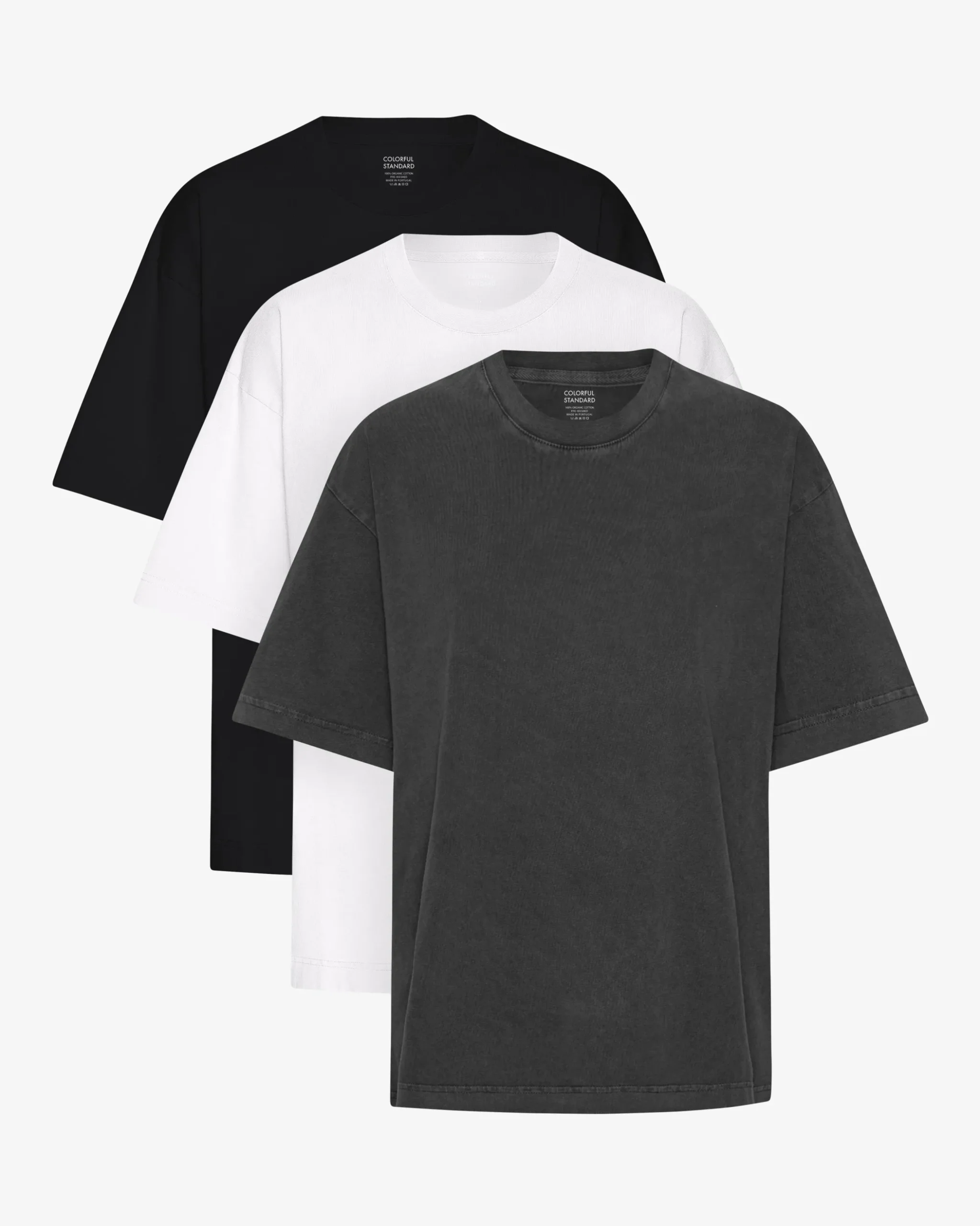 Oversized Organic Tee - Mixed 01 (3-Pack)