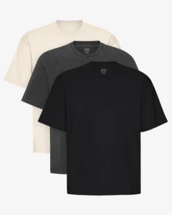 Oversized Organic Tee - Mixed 03 (3-Pack)