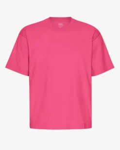 Oversized Organic T-Shirt - Bubblegum Pink