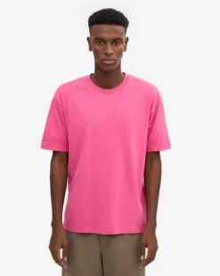 Oversized Organic T-Shirt - Bubblegum Pink