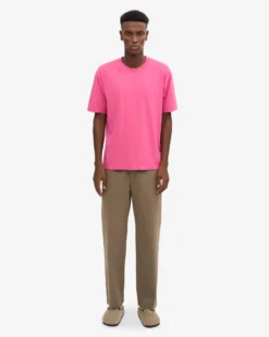 Oversized Organic T-Shirt - Bubblegum Pink