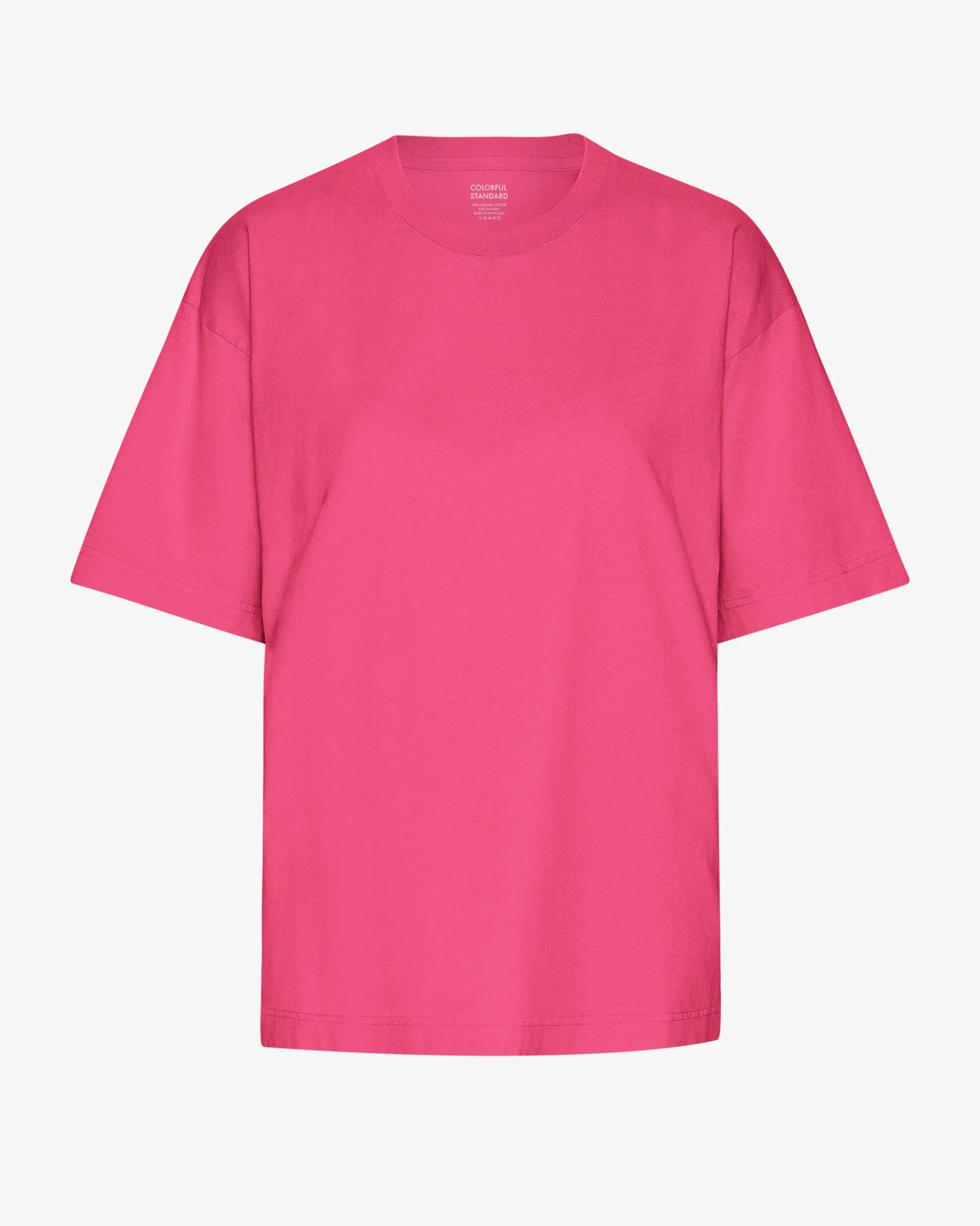 Oversized Organic T-Shirt - Bubblegum Pink