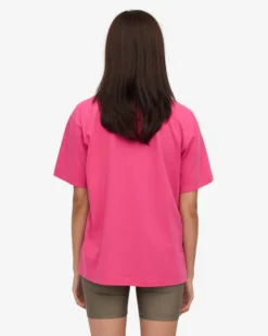 Oversized Organic T-Shirt - Bubblegum Pink