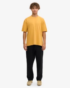 Oversized Organic T-Shirt - Burned Yellow
