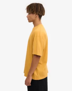 Oversized Organic T-Shirt - Burned Yellow