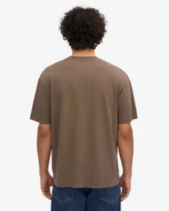 Oversized Organic T-Shirt - Cedar Brown