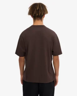 Oversized Organic T-Shirt - Coffee Brown
