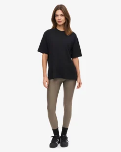 Oversized Organic T-Shirt - Deep Black (3-Pack)