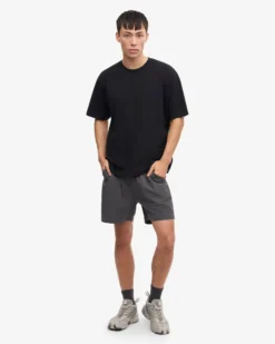 Oversized Organic T-Shirt - Deep Black