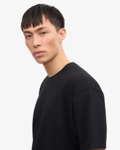 Oversized Organic T-Shirt - Deep Black (3-Pack)