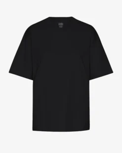 Oversized Organic T-Shirt - Deep Black