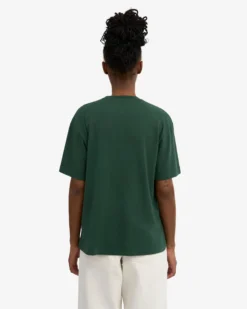 Oversized Organic T-Shirt - Emerald Green