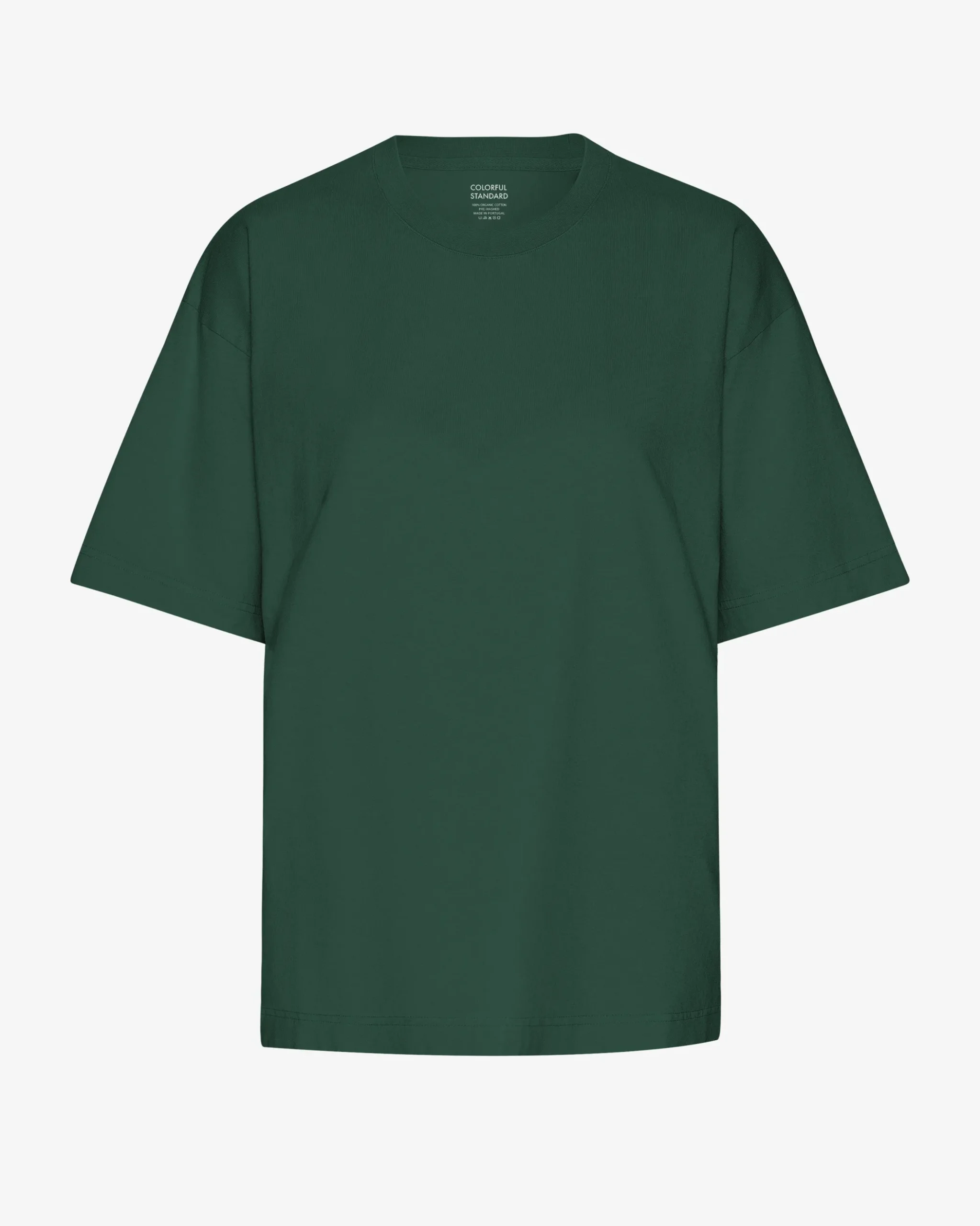Oversized Organic T-Shirt - Emerald Green