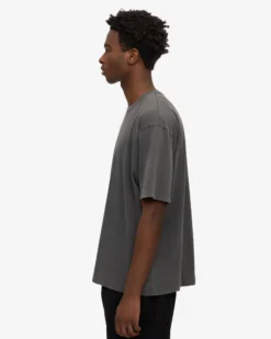 Oversized Organic T-Shirt - Faded Black