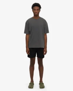 Oversized Organic T-Shirt - Faded Black