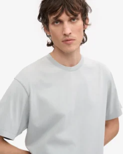Oversized Organic T-Shirt - Faded Grey