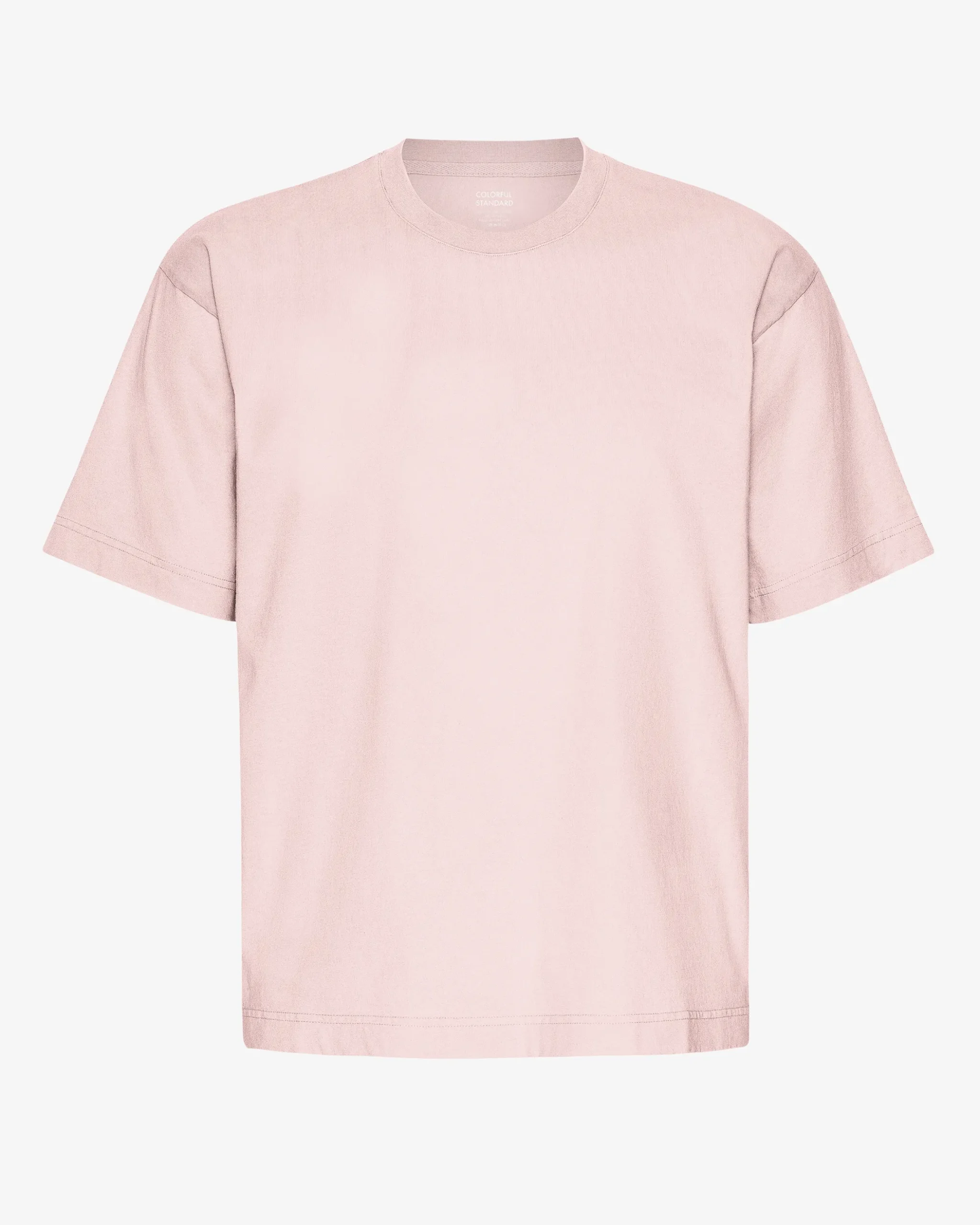 Oversized Organic T-Shirt - Faded Pink
