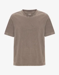Oversized Organic T-Shirt - Faded Khaki