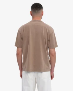 Oversized Organic T-Shirt - Faded Khaki