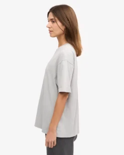 Oversized Organic T-Shirt - Faded Grey