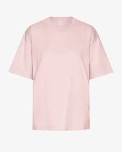 Oversized Organic T-Shirt - Faded Pink
